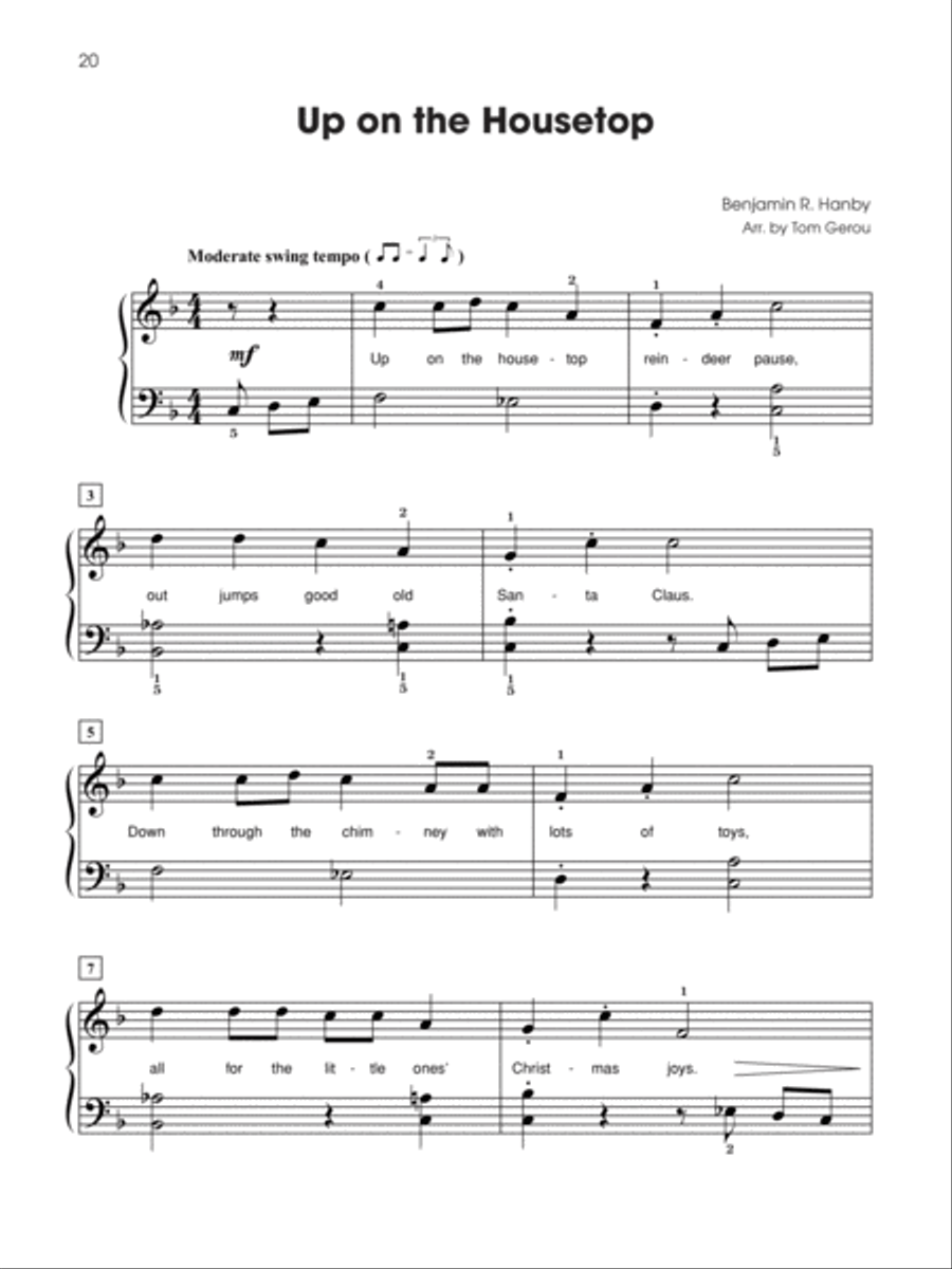 Christmas Solos for Students, 1-3 (Value Pack) Piano Method scores gallery preview page 10