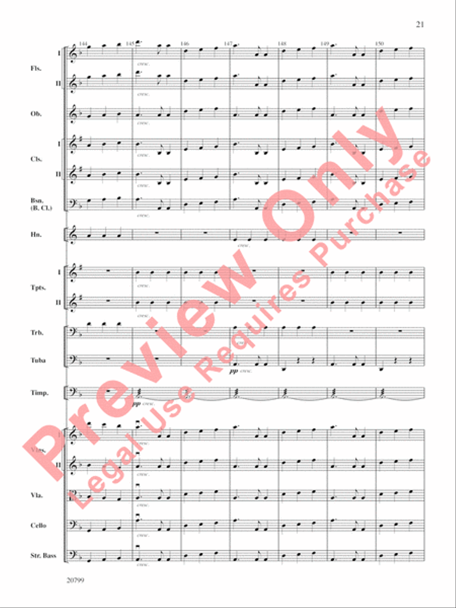 Symphony No. 9 Full Orchestra scores gallery preview page 22