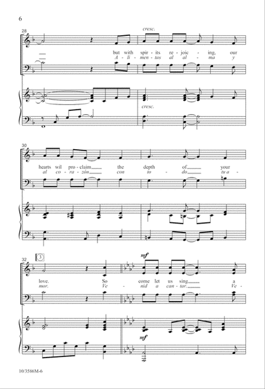 All Thanks and Praise 4-Part scores gallery preview page 7