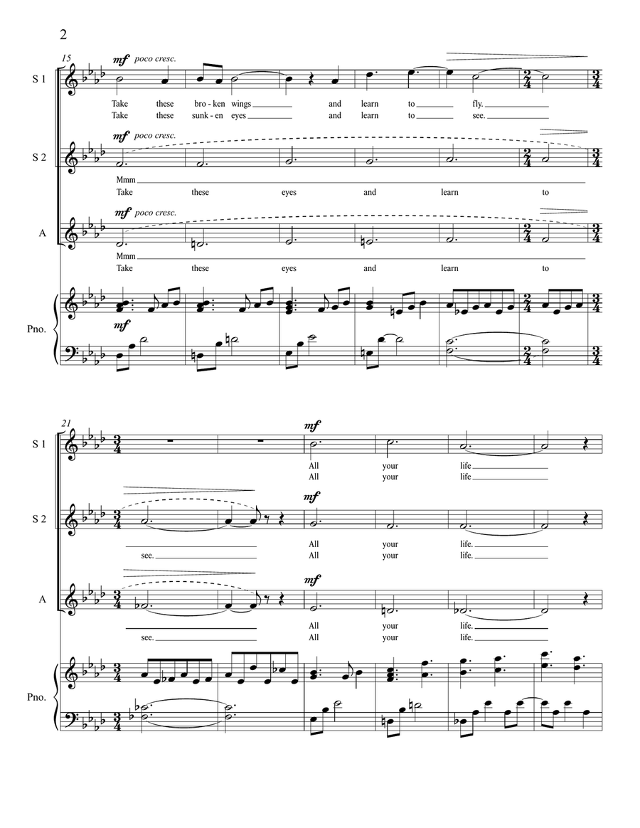 Blackbird SSA scores gallery preview page 2
