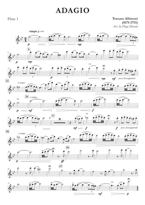 Albinoni's Adagio for Flute Quartet