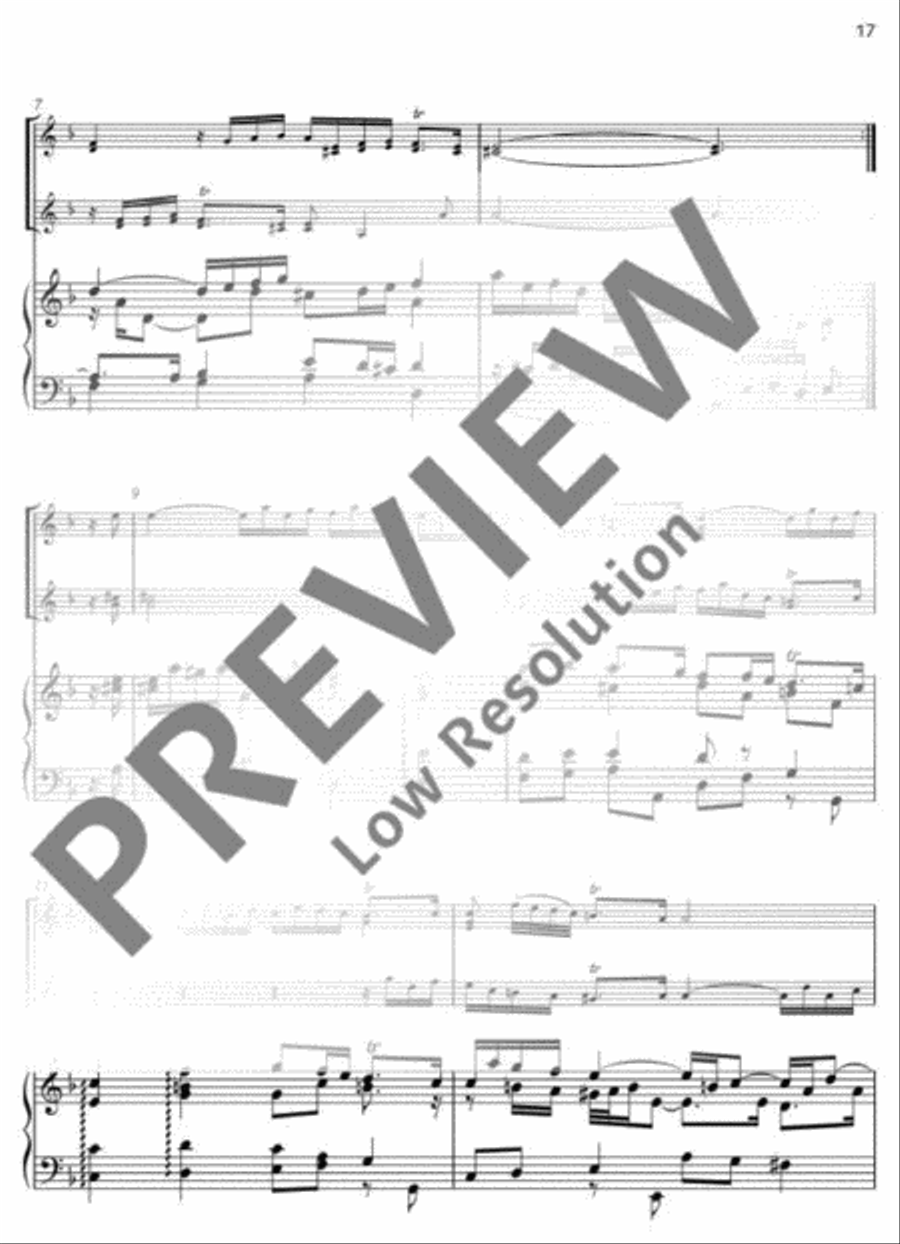 Partita VII Viola scores gallery preview page 18