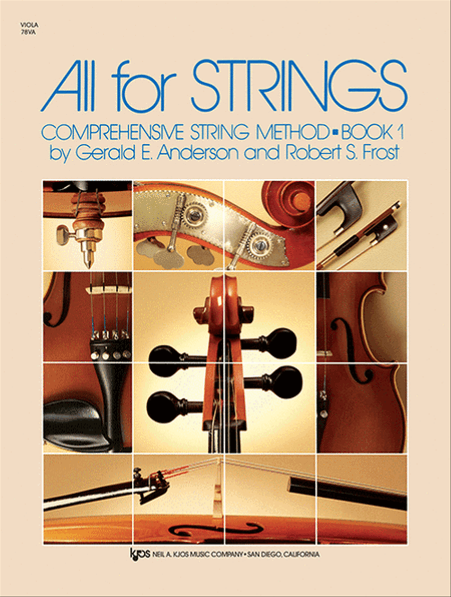 All For Strings Book 1-Viola String Orchestra scores gallery preview page 1