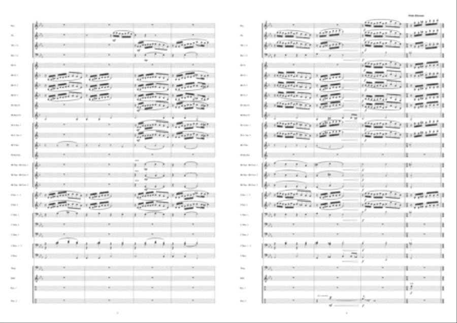 Fantasia Fantasia Concert Band scores gallery preview page 3