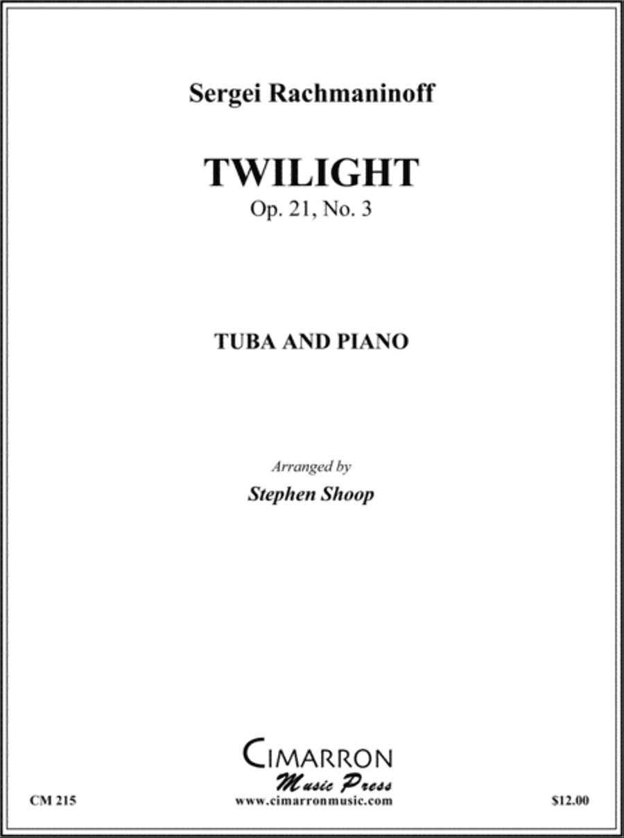 Twilight Twilight Tuba scores gallery preview page 1