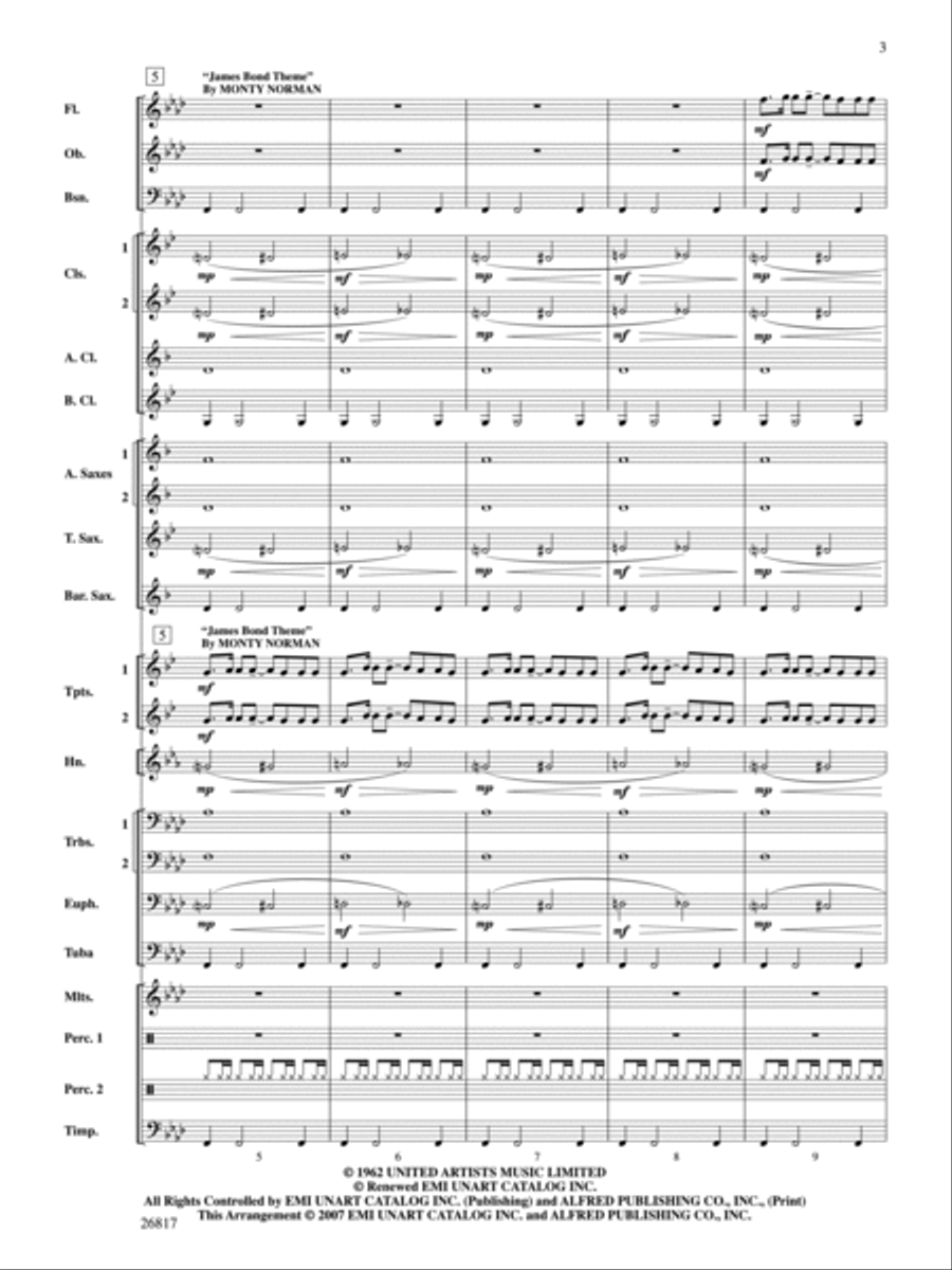 Pop Culture Concert Band scores gallery preview page 3