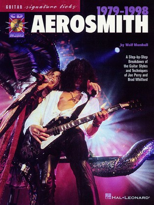 Book cover for Aerosmith 1979-1998