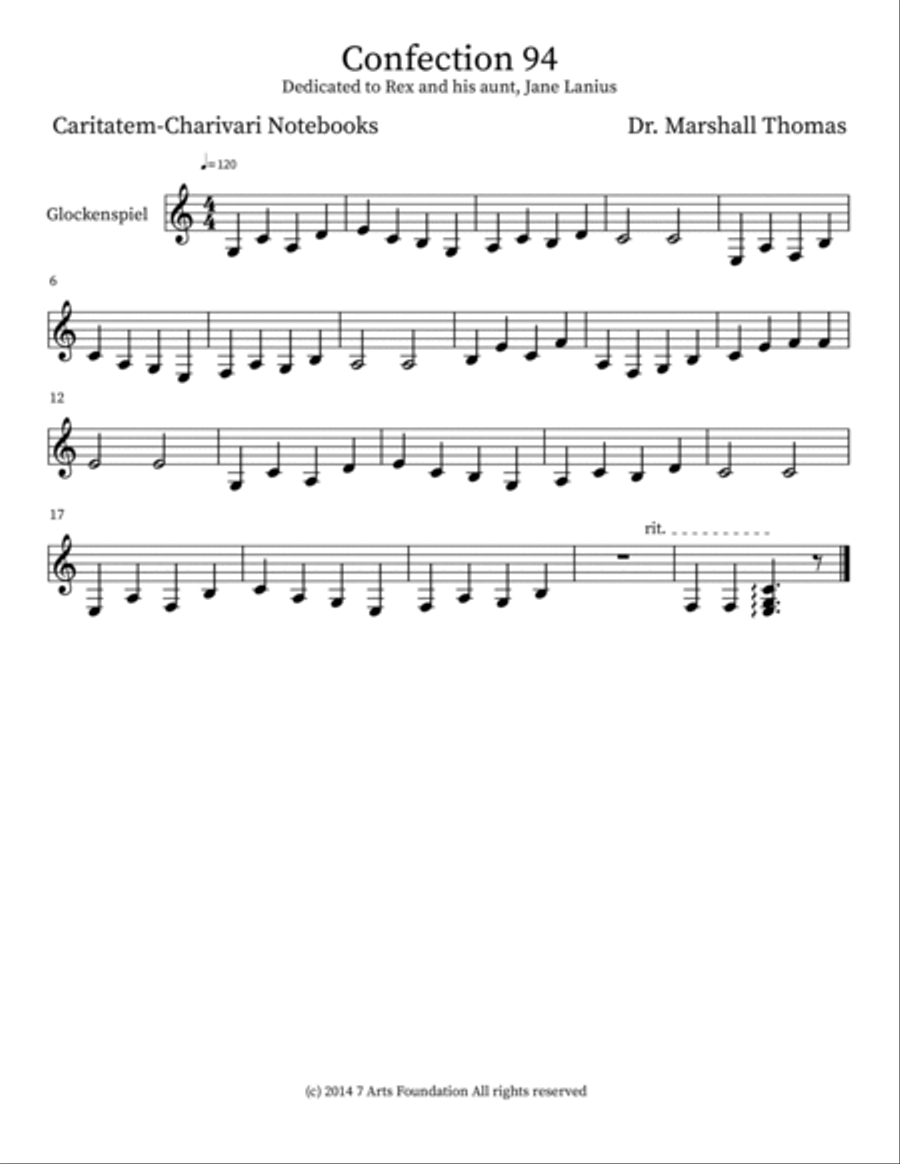 Confection 94 Confection 94 Percussion scores gallery preview page 3