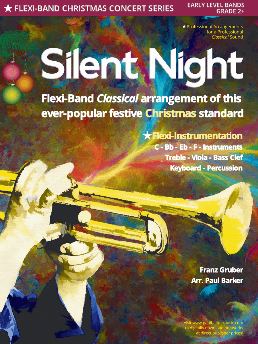 Silent Night (Flexible Instrumentation) Concert Band scores gallery preview page 1