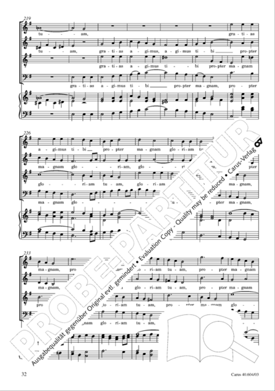 Grosse Mariazeller Messe in C 4-Part scores gallery preview page 41