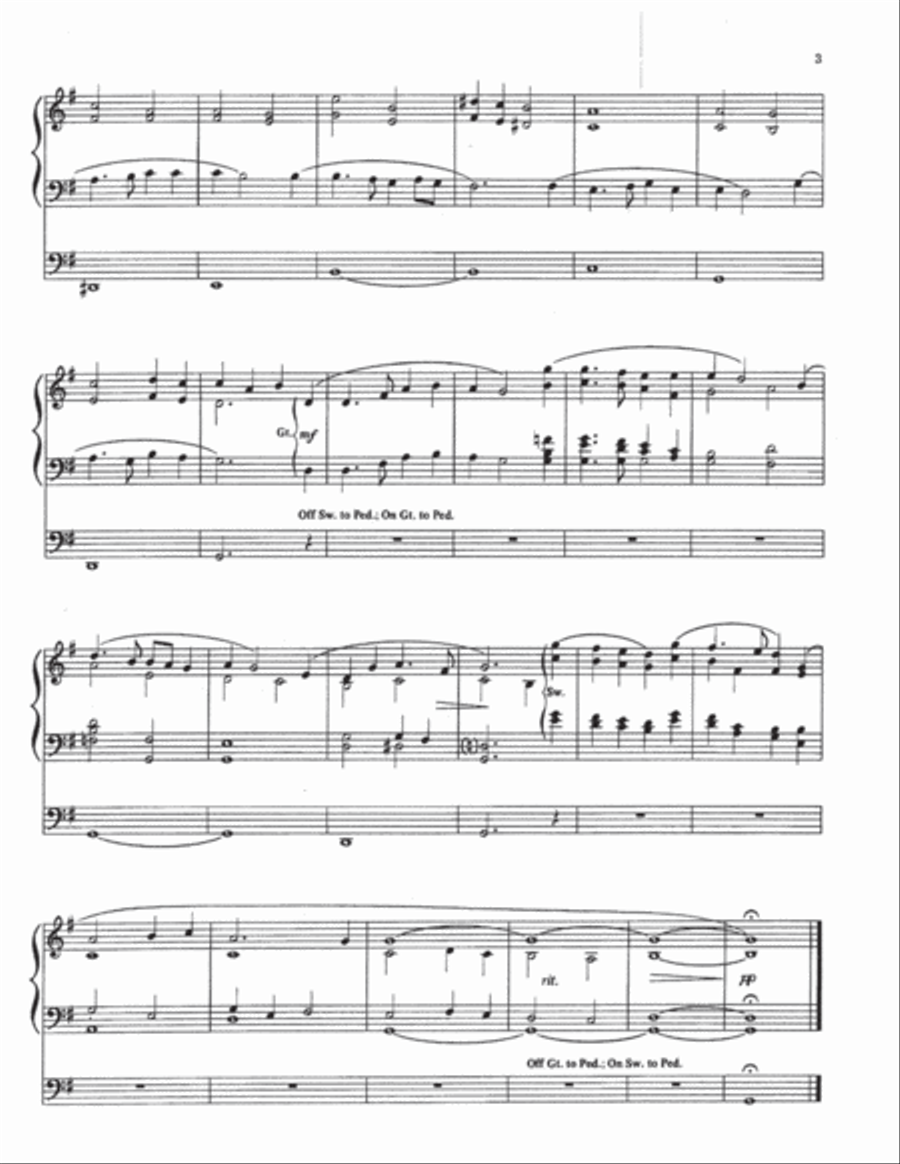 Easy Settings of Favorite Hymns-Digital Download Easy Settings of Favorite Hymns-Digital Download Organ scores gallery preview page 5