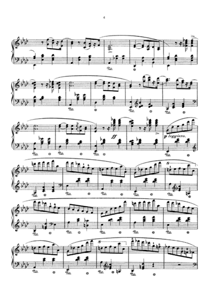 Chopin Waltz Op. 42 in Ab Major The Two Four Waltz