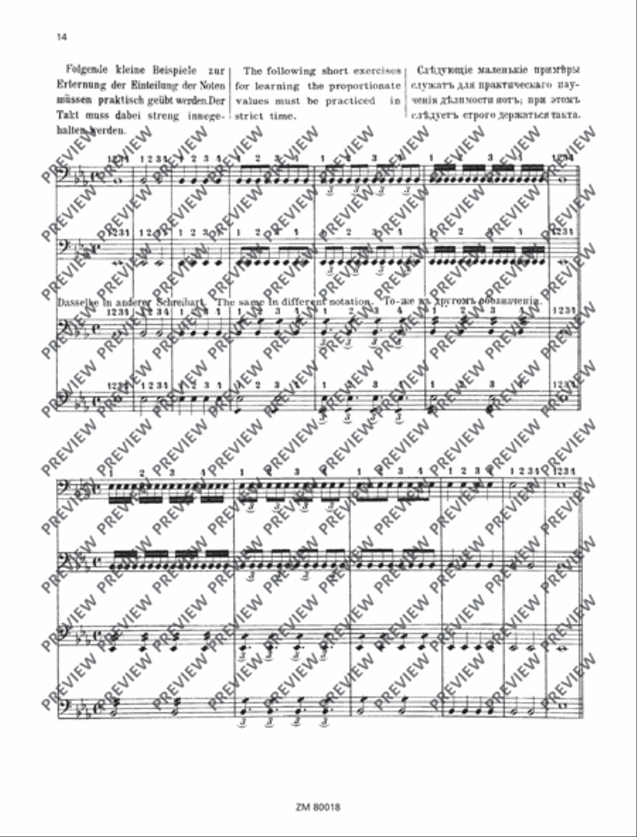 Self-instructor for the tuba in F, E flat (Helicon) Tuba scores gallery preview page 15