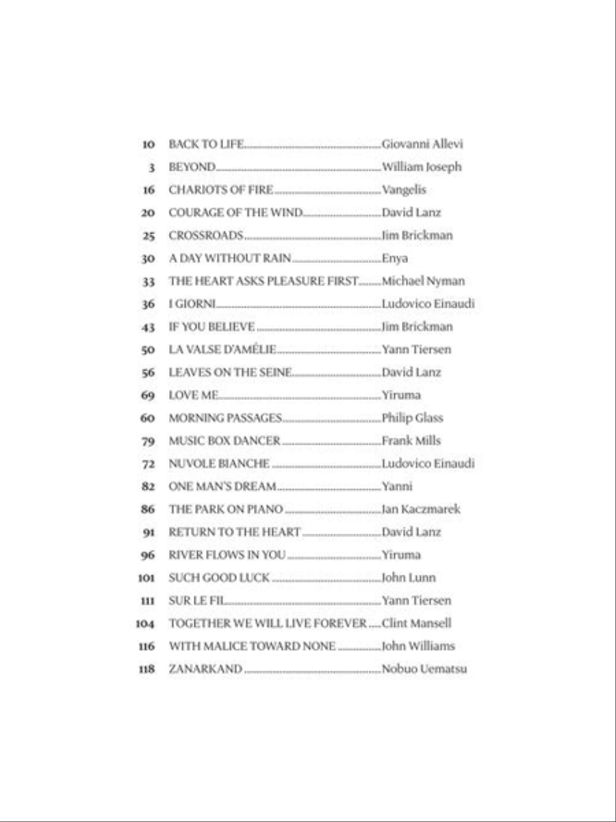 Beautiful Easy Piano Instrumentals Easy Piano scores gallery preview page 3