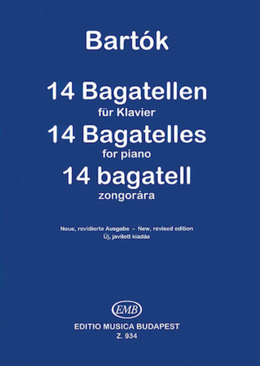 14 Bagatelles, Op. 6 image number null