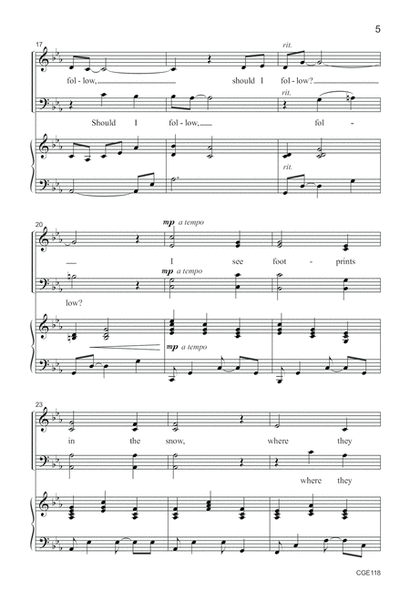 Footprints in the Snow (SATB) image number null
