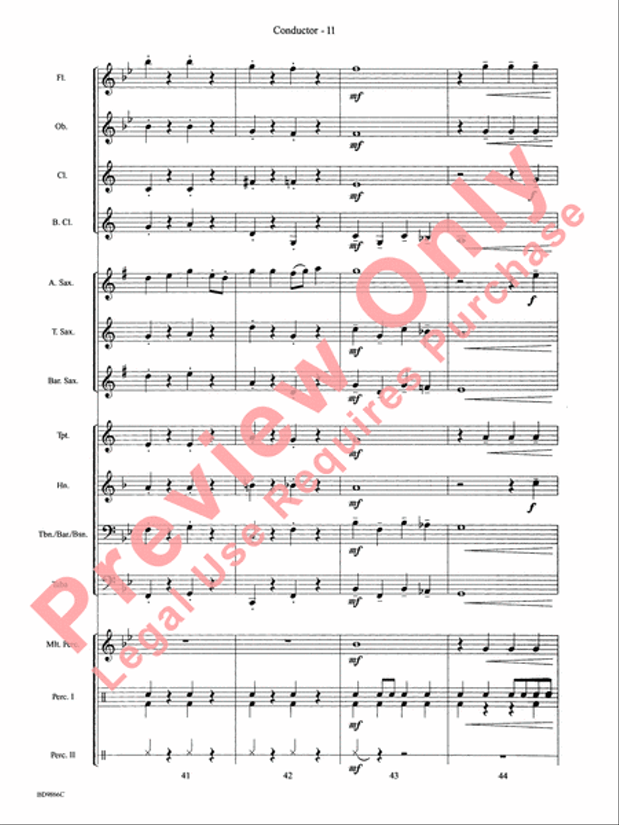 Sax to the Max Concert Band scores gallery preview page 14