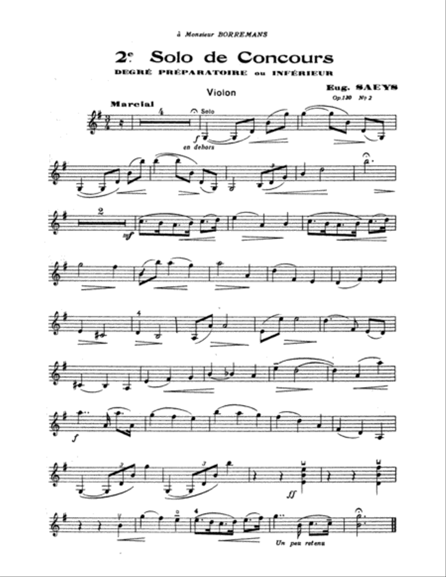 Wieniawski: Deux Solos de Concours, Op. 130 (Urtext) Violin scores gallery preview page 1