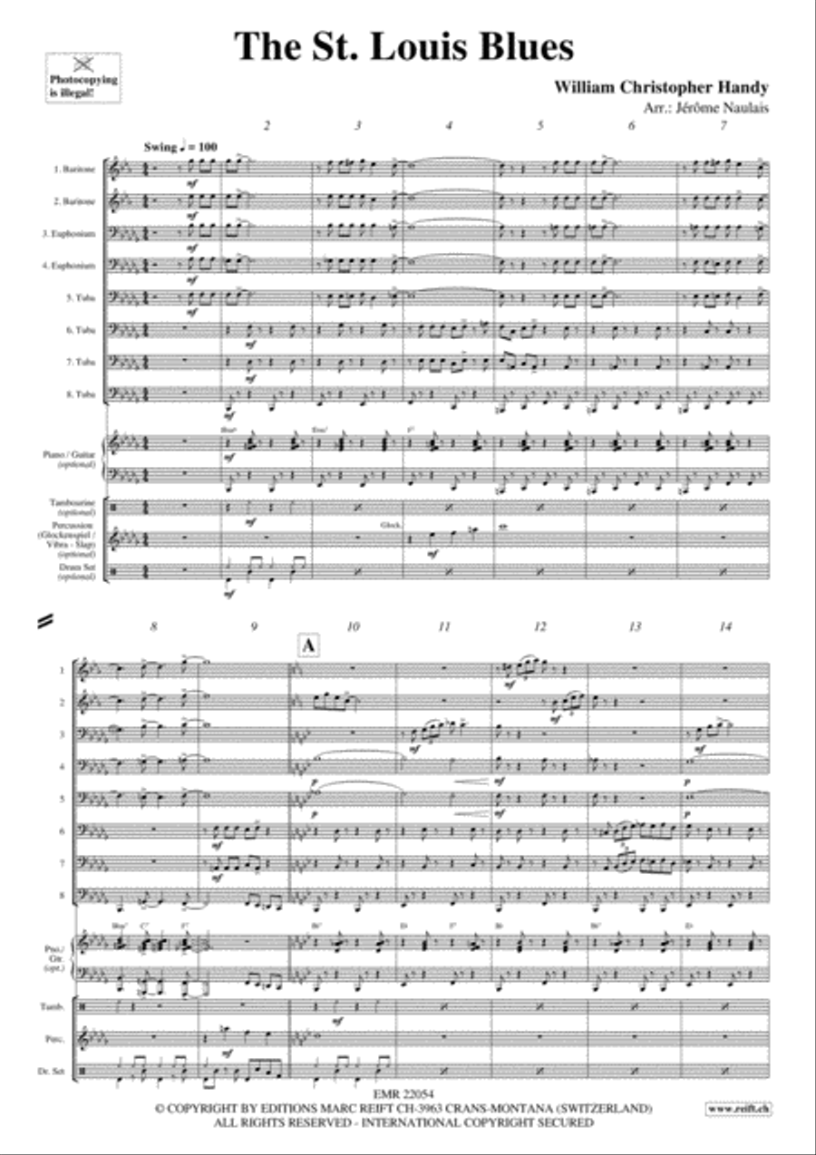 The St. Louis Blues Brass Ensemble scores gallery preview page 3
