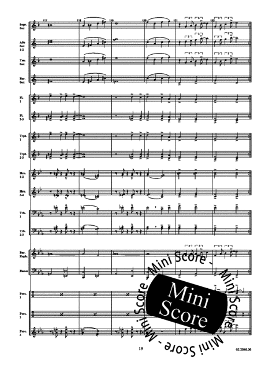 Stevie Wonder Medley Big Band scores gallery preview page 23