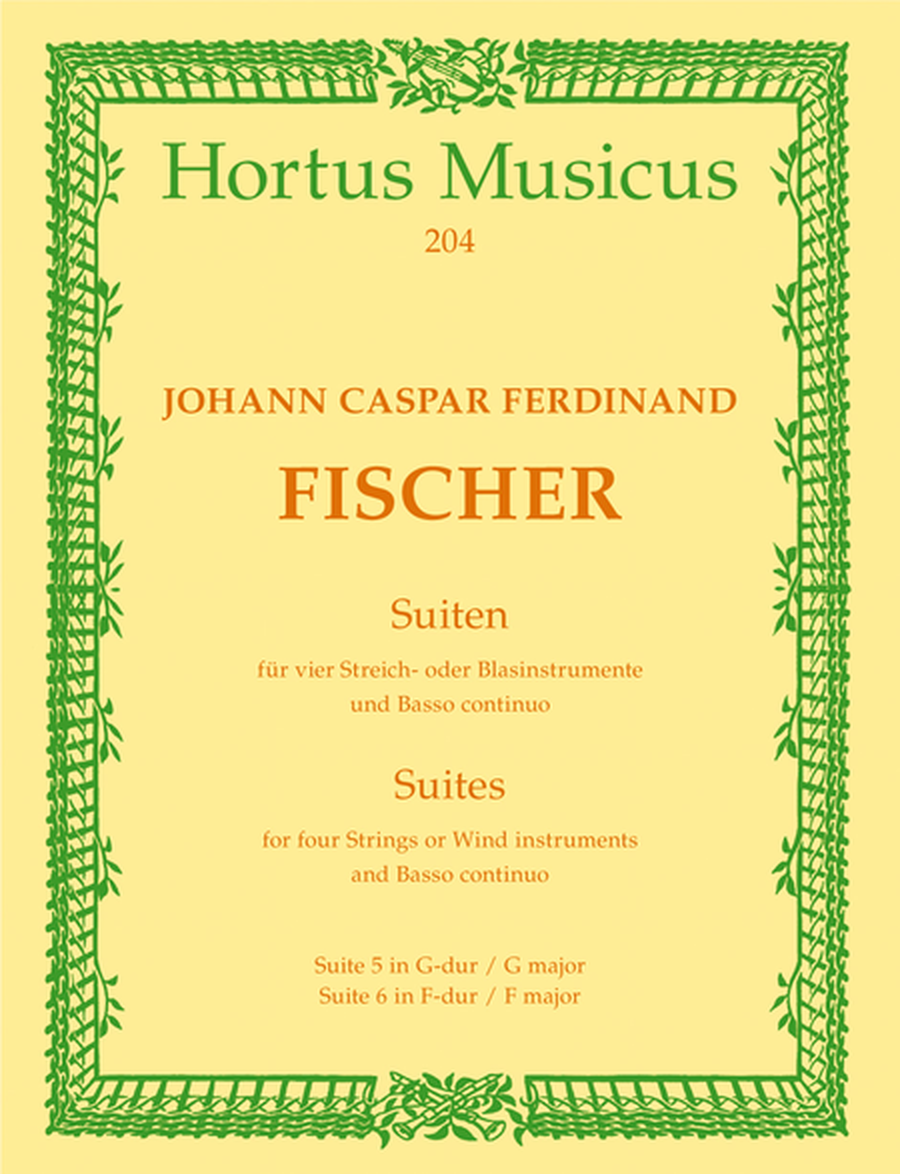 Zwei Suiten for four Instruments (Viols)