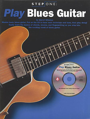 Book cover for Step One: Play Blues Guitar