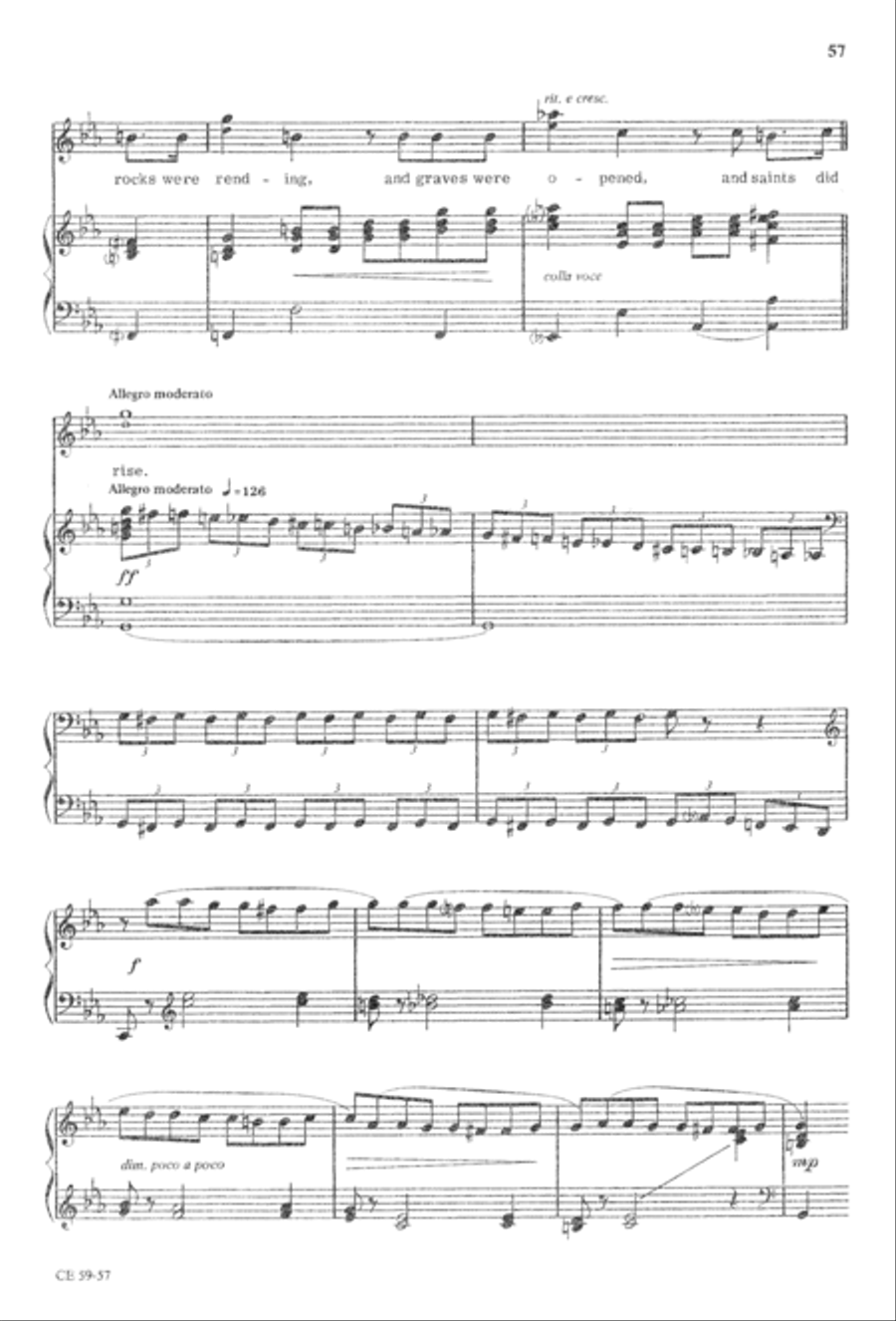 The Seven Last Words of Christ 4-Part scores gallery preview page 59