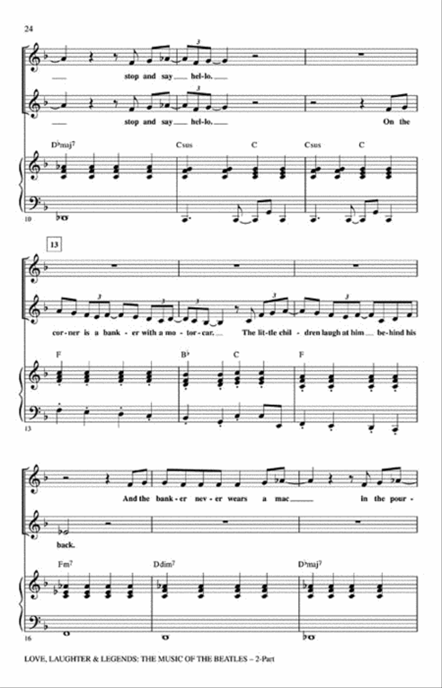 Love, Laughter & Legends Love, Laughter & Legends 2-Part scores gallery preview page 5
