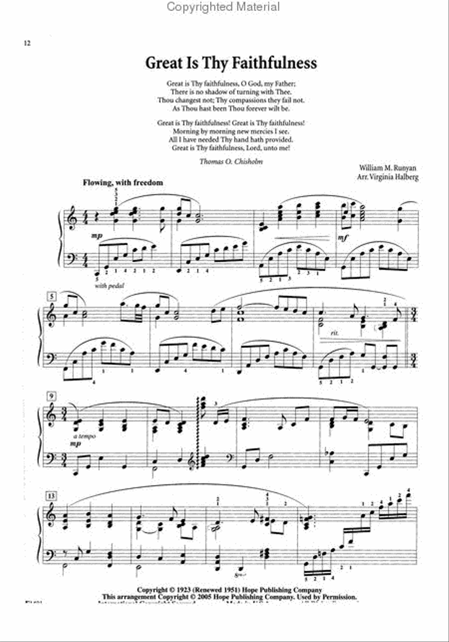 Sacred Reflections Sacred Reflections Piano Solo scores gallery preview page 3
