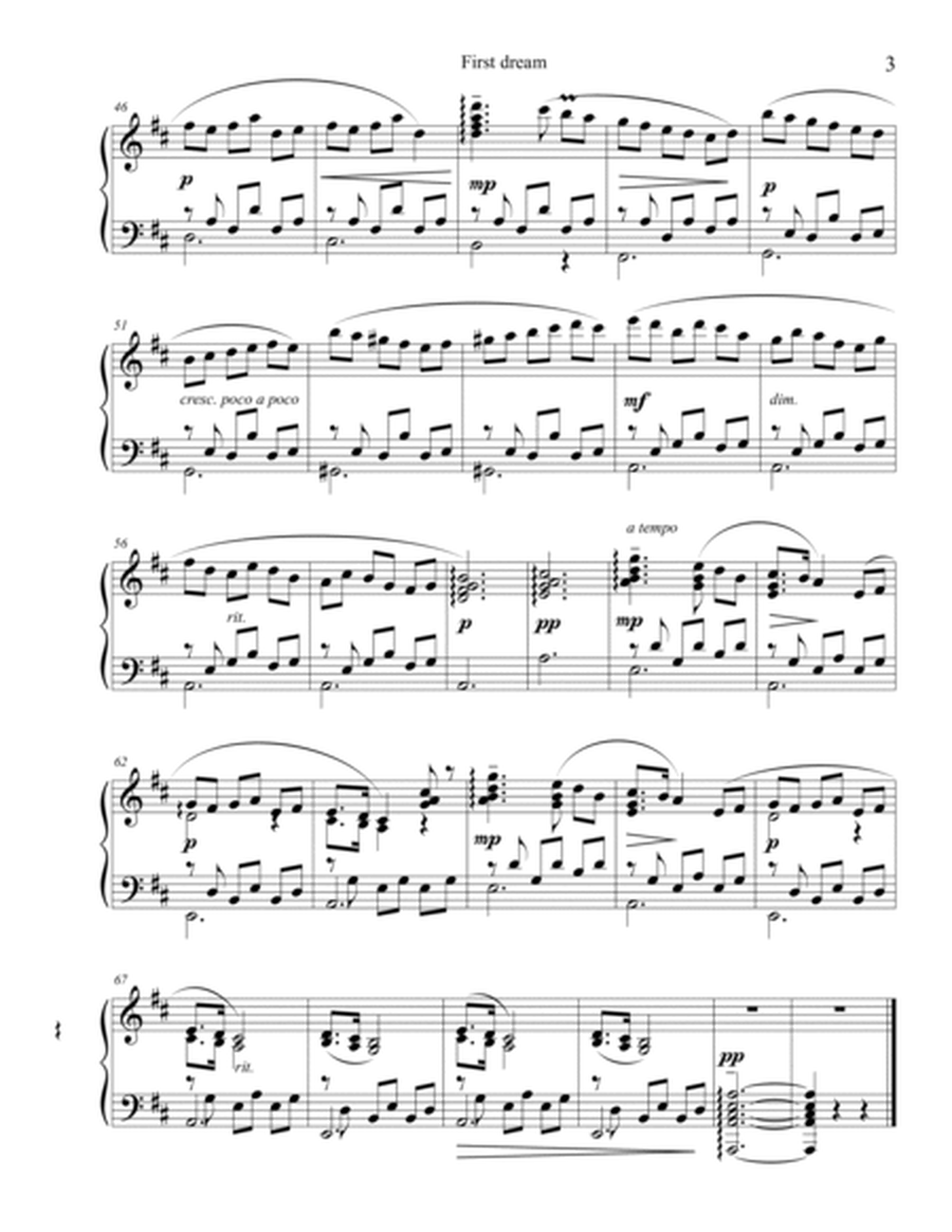 Sonatina "A child's dreams" - complete score