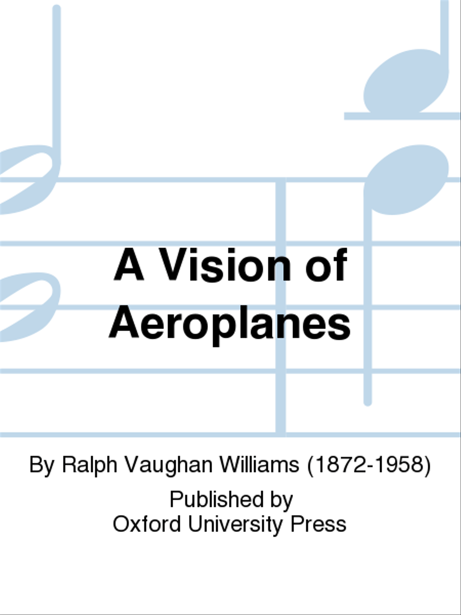 A Vision of Aeroplanes 4-Part scores gallery preview page 1