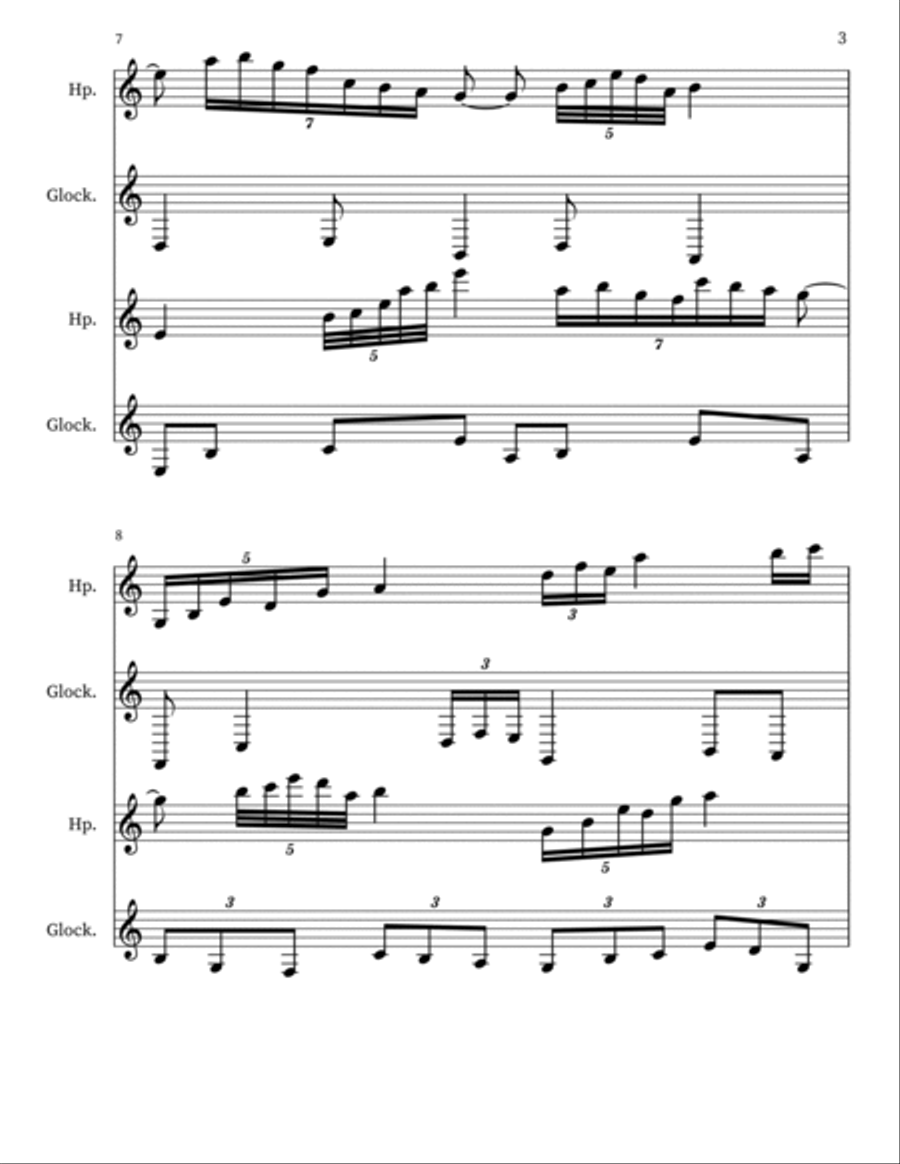 Confection 104 Percussion scores gallery preview page 3