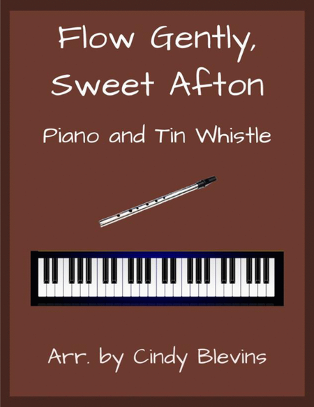 Flow Gently, Sweet Afton, Piano and Tin Whistle (D) image number null