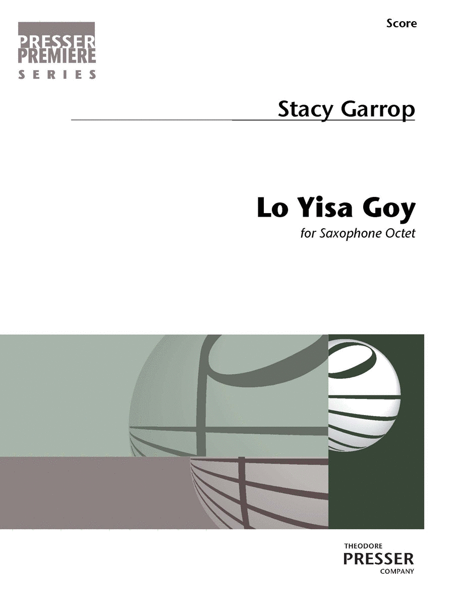 Lo Yisa Goy Lo Yisa Goy Large Ensemble scores gallery preview page 1