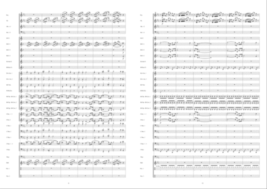 Fantasia Fantasia Concert Band scores gallery preview page 7