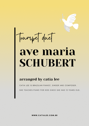 Ave Maria - Schubert for Trumpet duet - F major