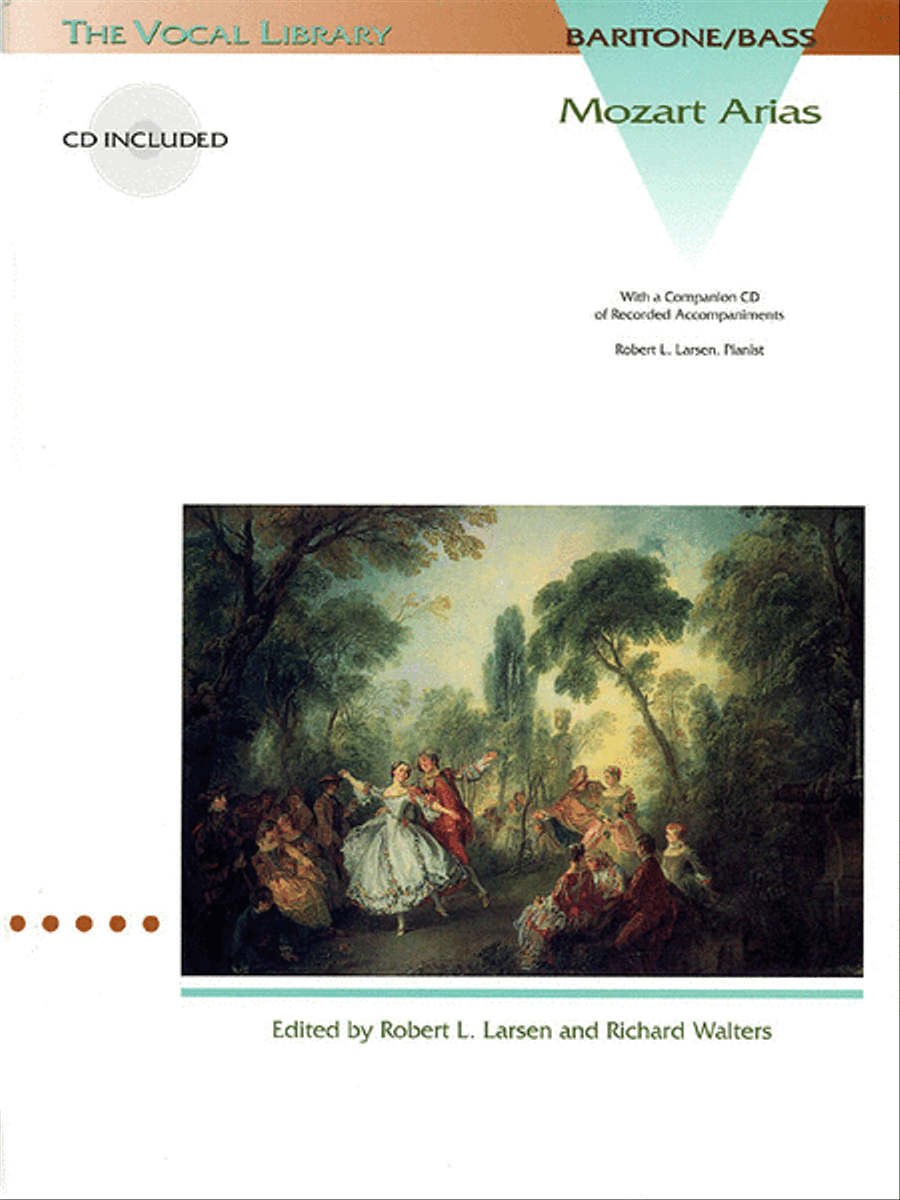 Mozart Arias for Baritone/Bass Voice Solo scores gallery preview page 1