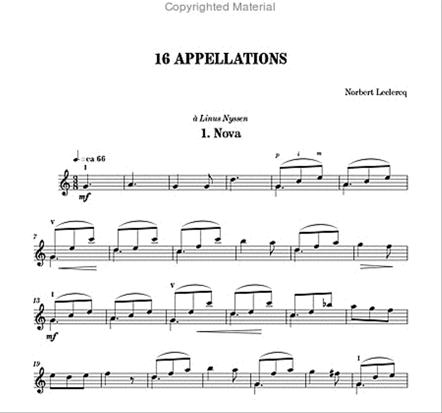 16 Appellations Classical Guitar scores gallery preview page 2