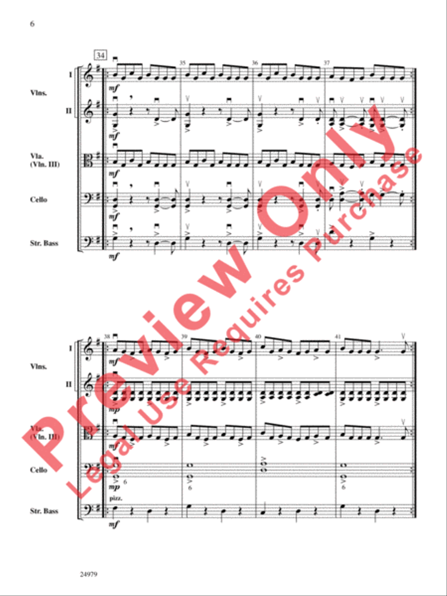 Music for a Found Harmonium String Orchestra scores gallery preview page 7