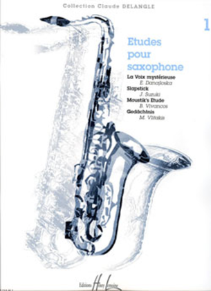 Book cover for Etudes pour saxophone - Volume 1