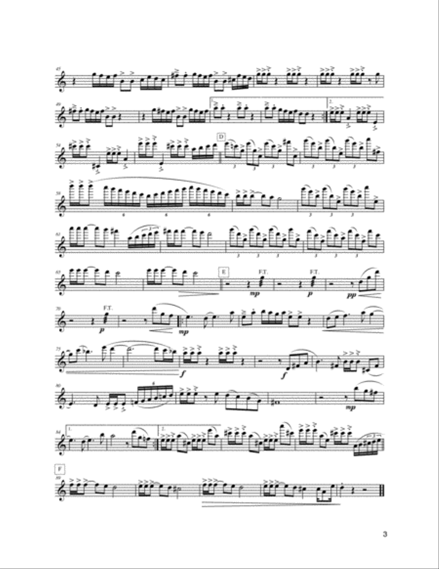 Four Pieces for Flute and Electric Bass