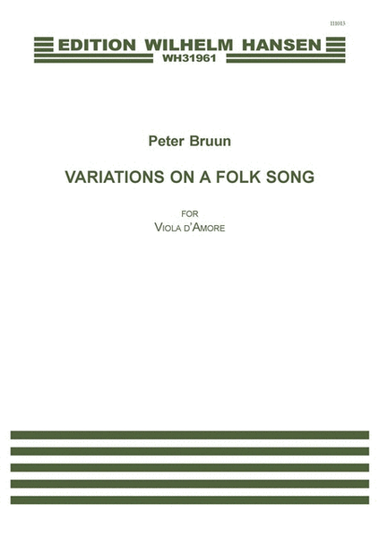 Variations On A Folk Song