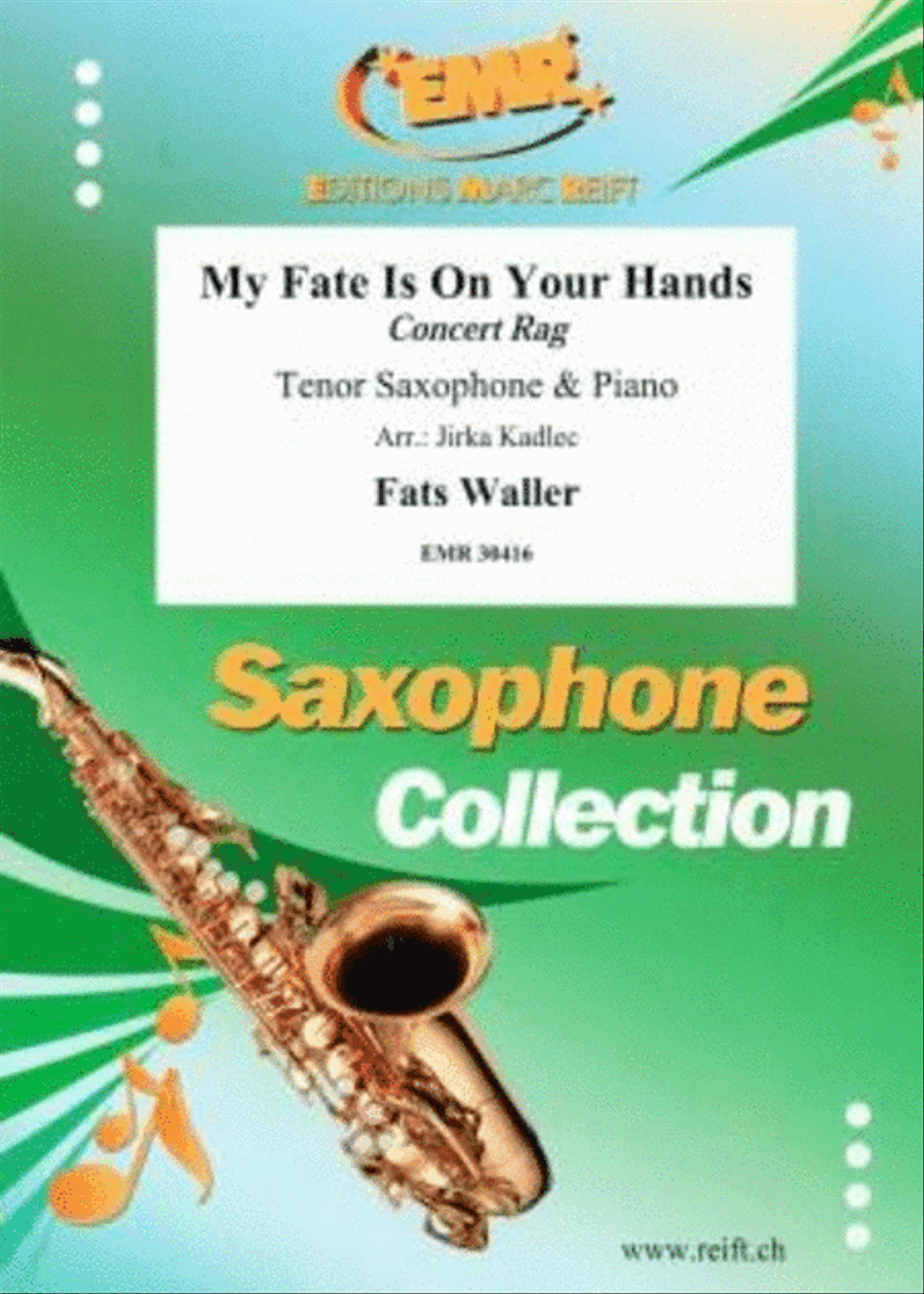 My Fate Is On Your Hands Tenor Saxophone scores gallery preview page 1