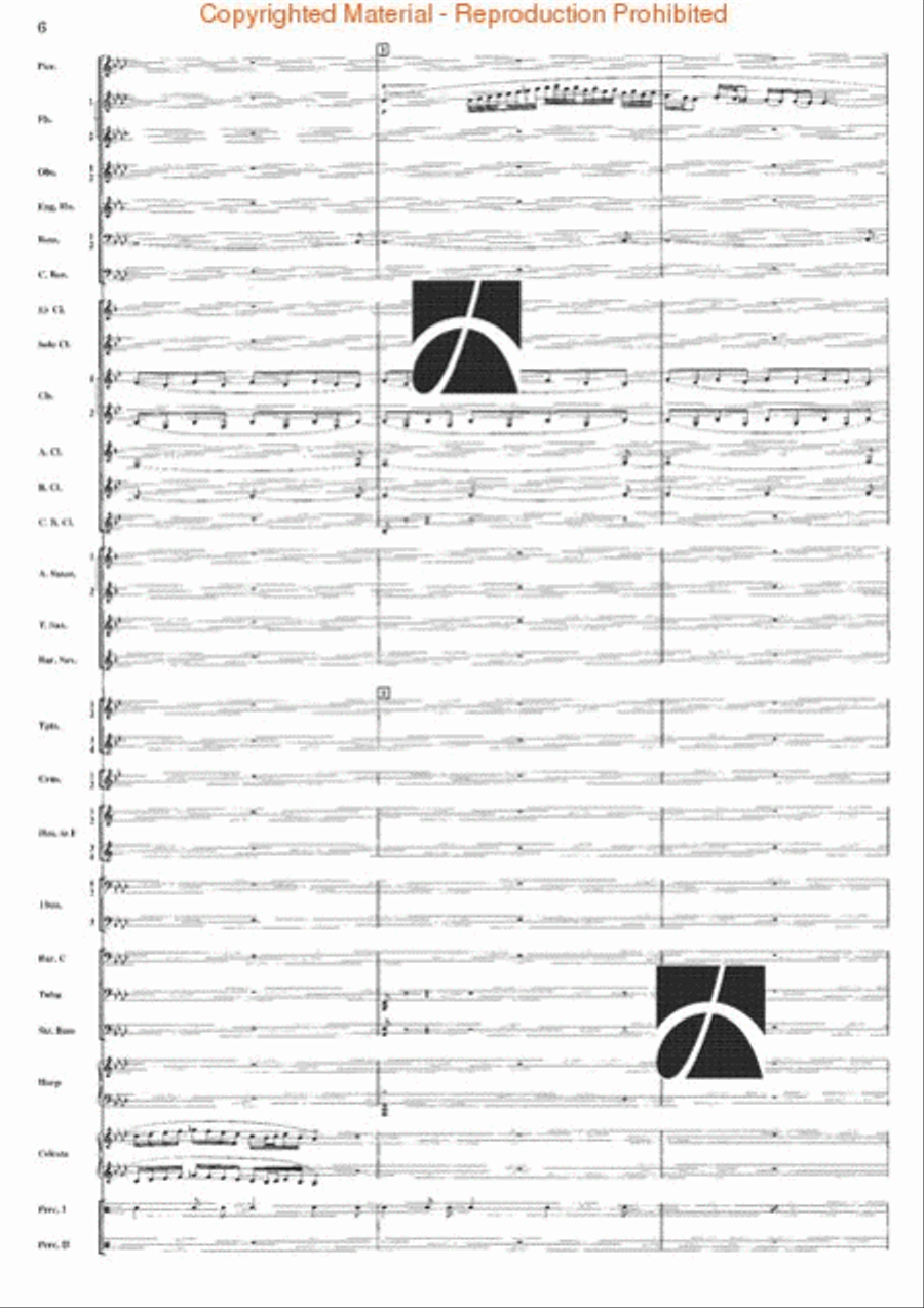 Belkis, Regina Di Saba (Part II) Concert Band scores gallery preview page 6