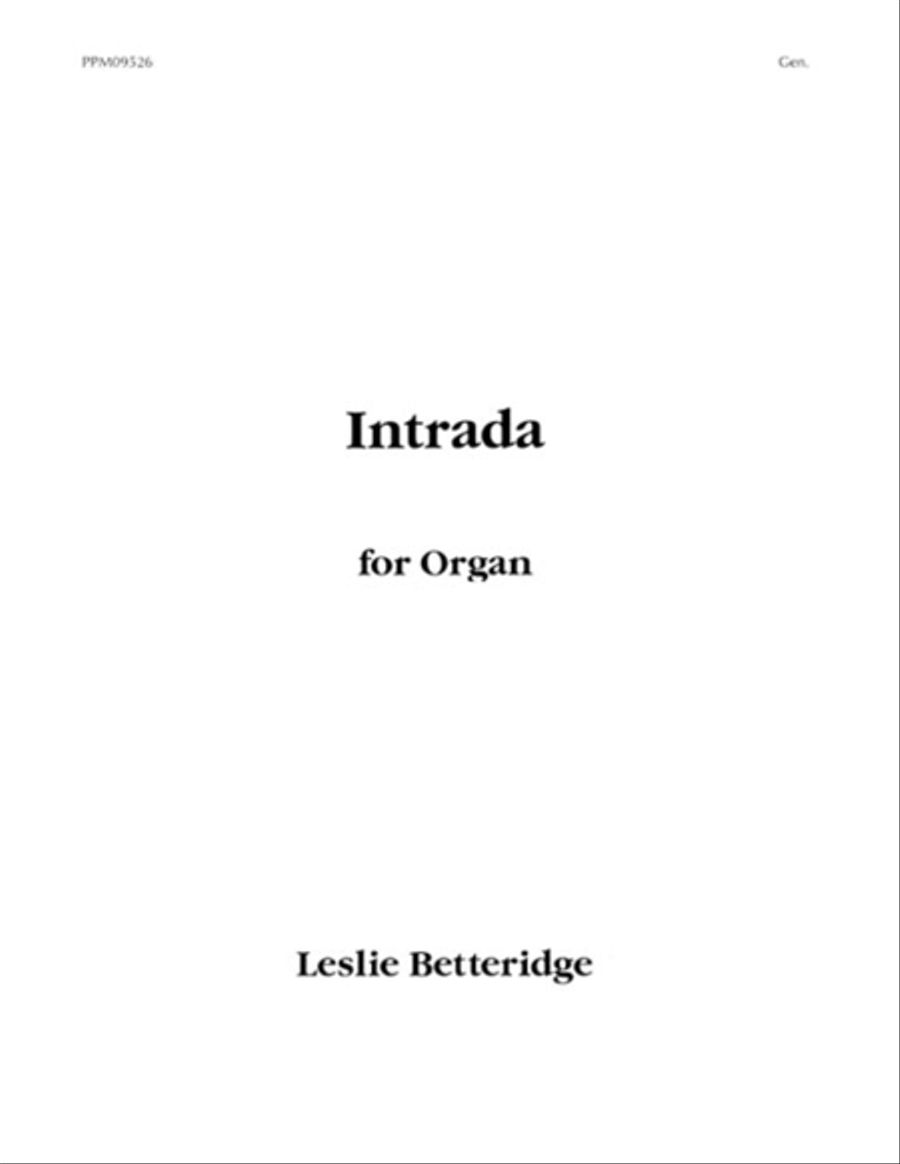 Intrada Organ scores gallery preview page 1