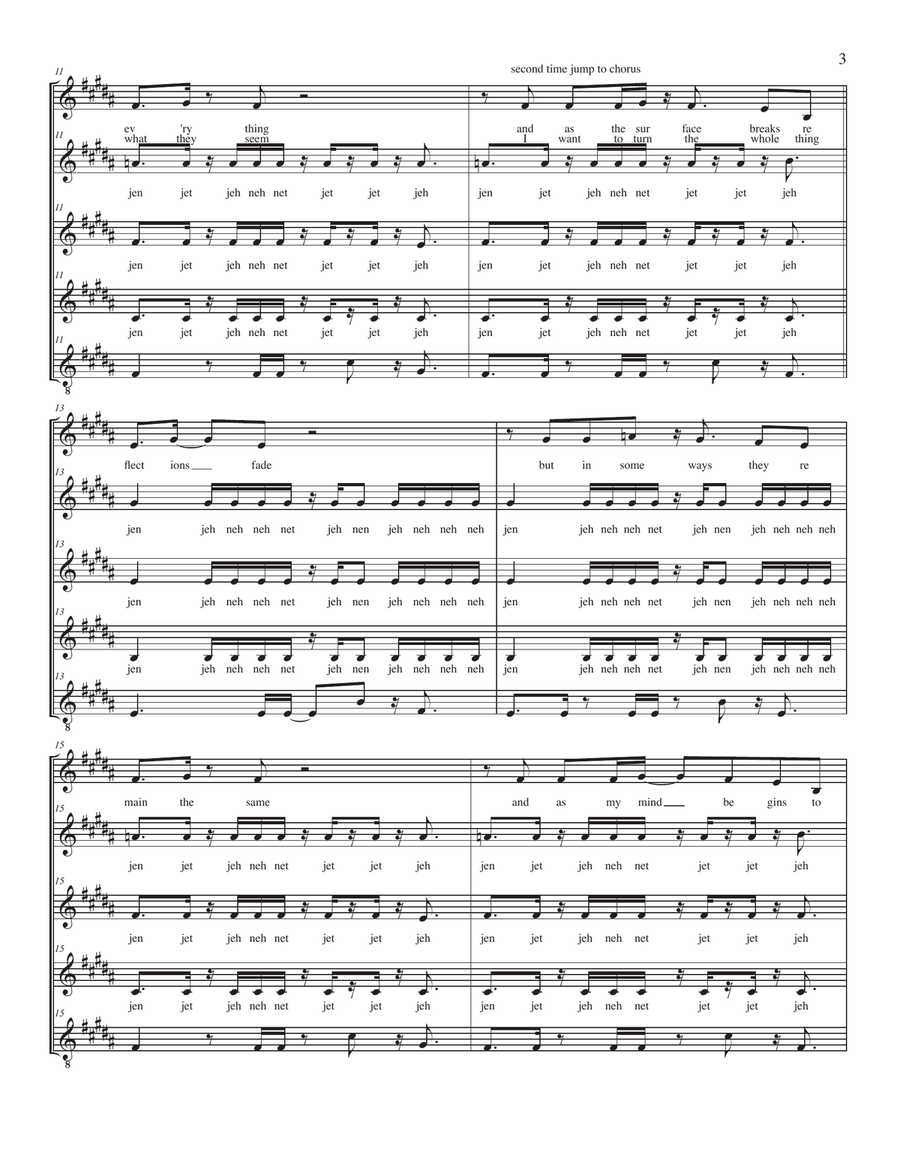 Upside Down from the Universal Pictures and Imagine Entertainment film CURIOUS GEORGE SSAA scores gallery preview page 3