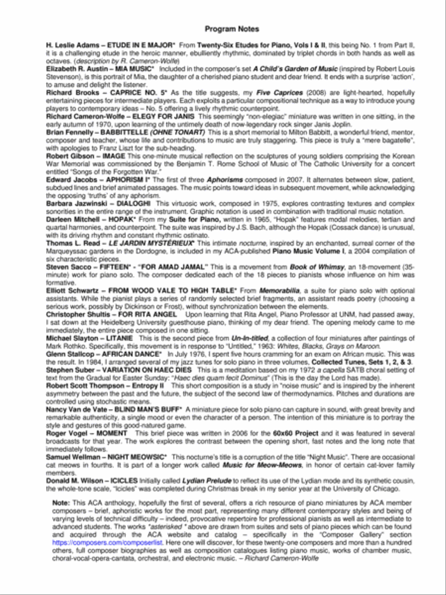 [Various] The Soul of Brevity Piano Solo scores gallery preview page 4