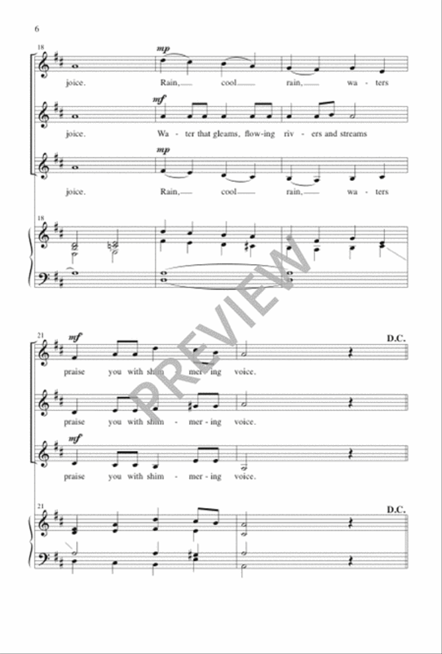 O Let All That Has Life SSA scores gallery preview page 7