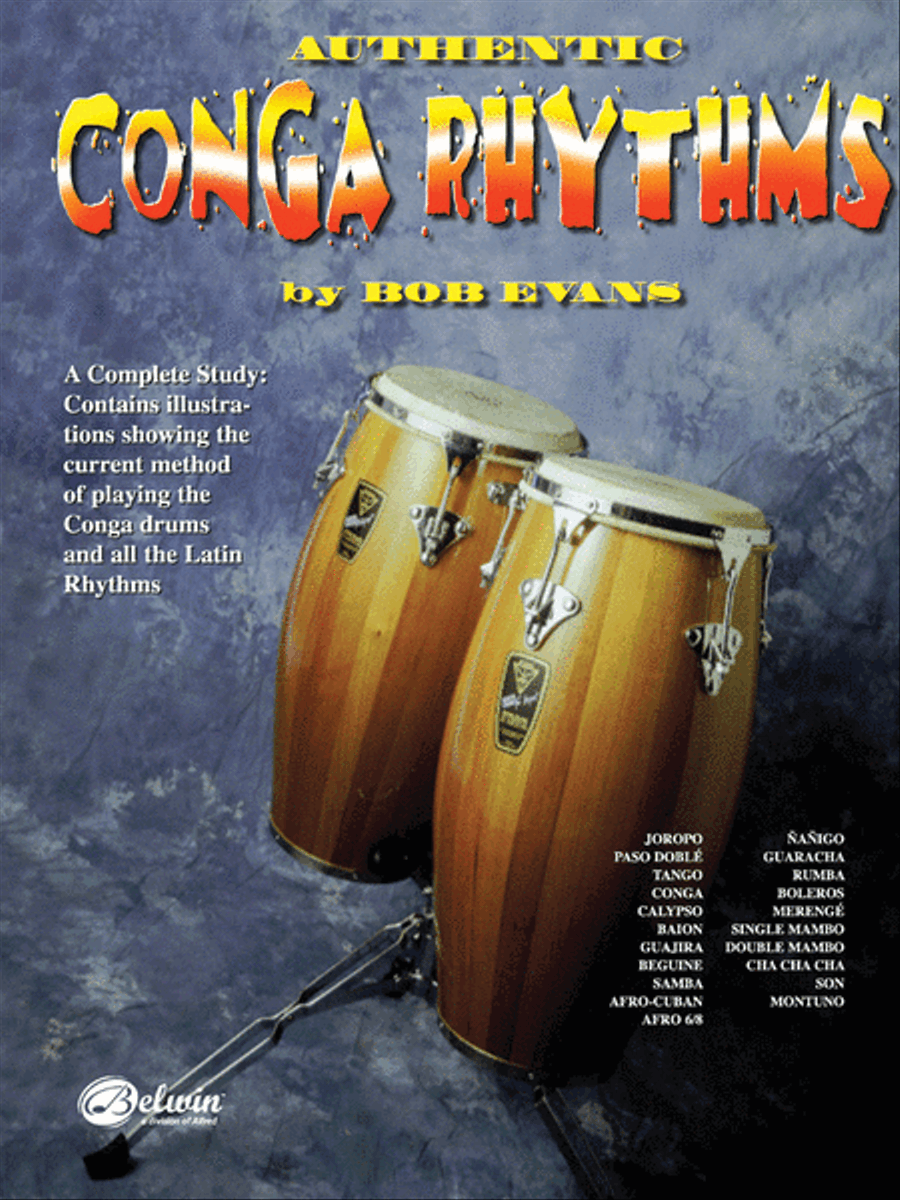 Authentic Conga Rhythms Drums scores gallery preview page 1