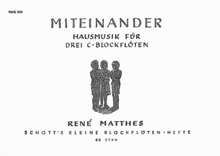Book cover for Miteinander